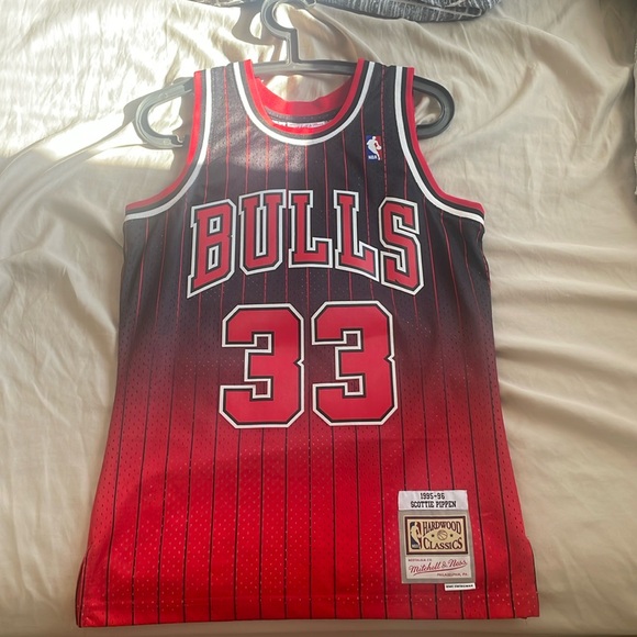 Scottie Pippen Mitch and Ness Hardwood classics jersey - Picture 1 of 5